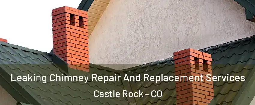  Leaking Chimney Repair And Replacement Services Castle Rock - CO